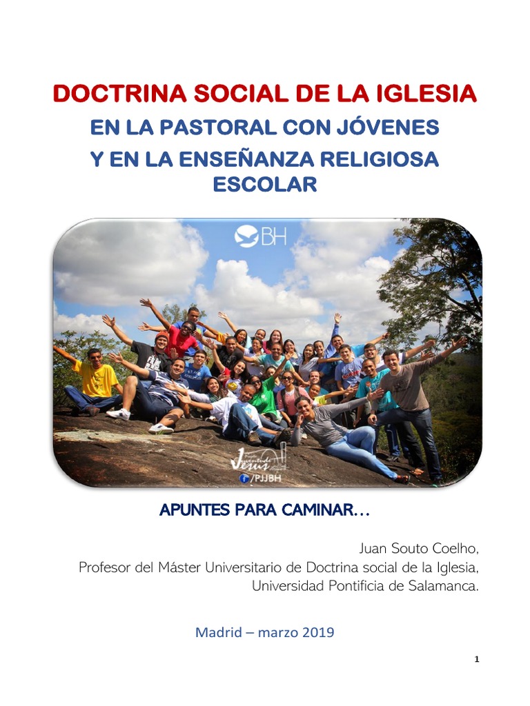 Doctrina Social de la Iglesia y Jóvenes | PDF | Papa Benedicto Xvi ...