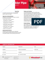 Submittal Data Sheet: Schedule 10 and Schedule 40