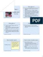 Chapter Objectives: Feasibility Analysis