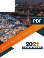 Lista Precios Proeléctrico 2021