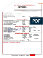 Check List Inicial Projeto Estrutural - Engwaltnerwagner