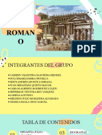 EXPOSICION EL IMPERIO ROMANO-GRUPO 5
