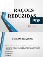 Gramática Orações Reduzidas