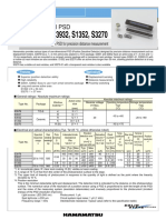 S3979, S3931, S3932, S1352, S3270: One-Dimensional PSD