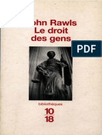 Le Droit Des Gens by Rawls, John