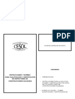 Certificación Inspectores Soldadura CESOL