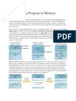 Anatomy of a Program in Memory