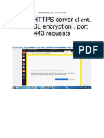 LINUX HTTPS Server-Client, With SSL Encryption, Port 443 Requests