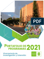 Portafolio de Programas Vie 2021-2