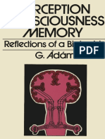 G. Ádám - Perception Consciousness Memory