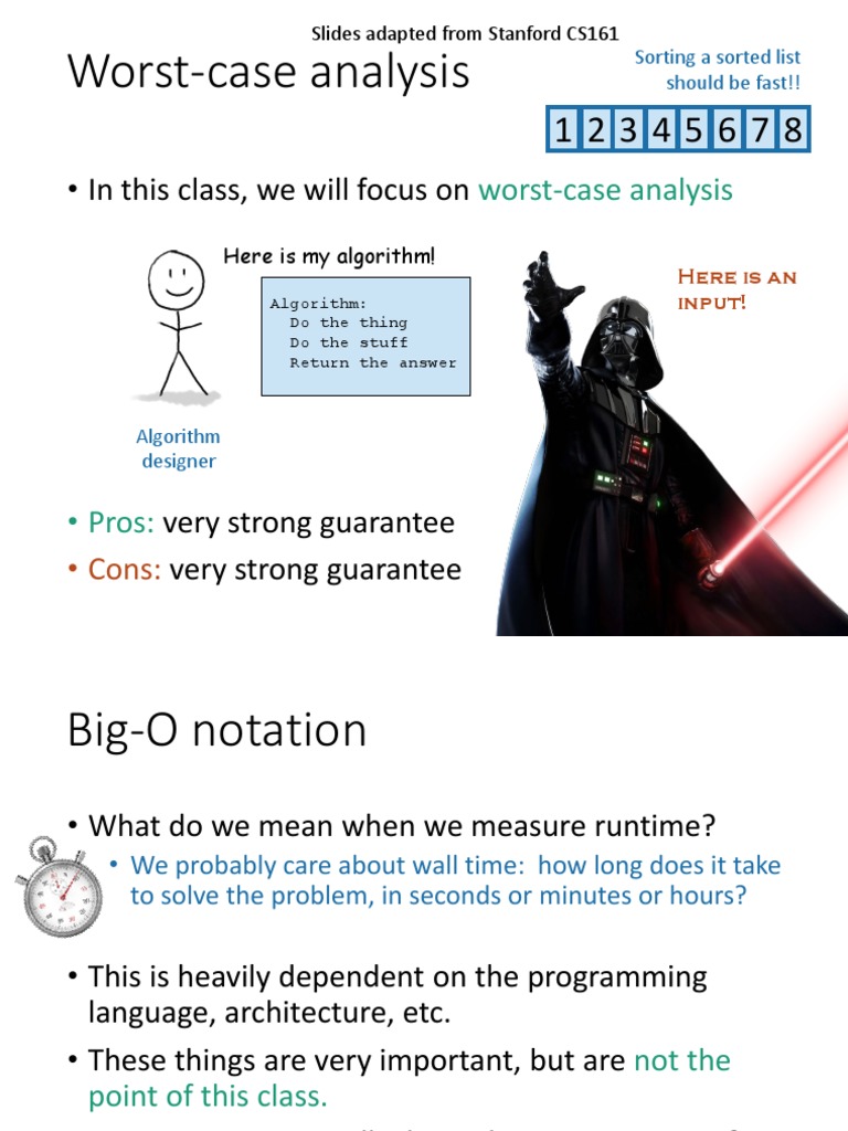 Understanding Worst-Case Analysis in Algorithms | PDF | Computer ...