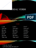 Unit 9 Modal Verbs