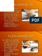 Filetear Pescado