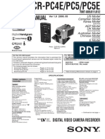 Service Manual Service Manual: Digital Video Camera Recorder
