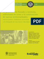 desplazamiento forzado y territorio, reflexiones en torno a la construcción de nuevas territorialidades