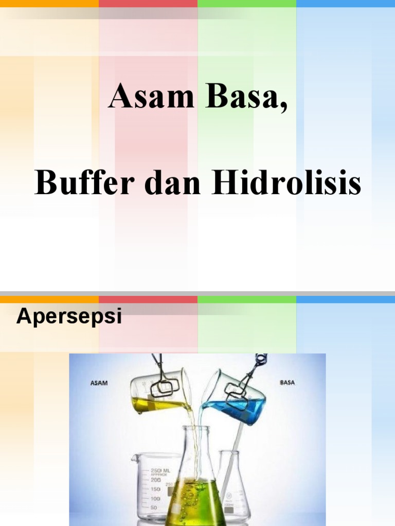 Asam Basa, Buffer Dan Hidrolisis | PDF