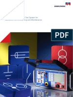 Multi-Functional Primary Test System For Substation Commissioning and Maintenance