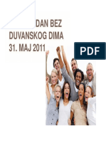 Svetski Da Bez Duvanskog Dima 2011 - Prezentacija