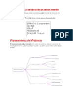 Introduccion A La Metodologia de Design Thinking