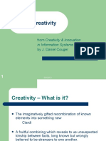Creativity: From Creativity & Innovation by J. Daniel Couger