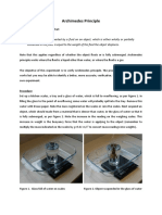 1E7 Archimedes Principle Experiment 2021