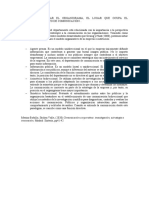 Organigrama y posición del departamento de comunicación