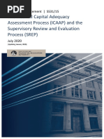 PRA SS31-15-ICAAP-SREP - Jul20