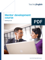 Mentor Development Course: Building Trust