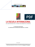 Administración de La Infraestructura Deportiva y Recreativa