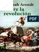 Hannah Arendt - Sobre La Revolución