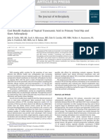 cost benefit analysis of topical tranexamic acid