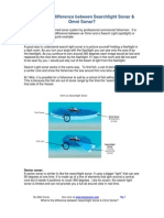 What Is The Difference Between Searchlight Sonar and Omni Sonar