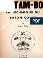 Zin Jean - Le Tam-bo La Technique Du Baton Court