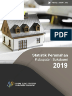 Statistik Perumahan Kabupaten Sukabumi 2019