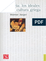 Werner Jaeger Paideia Los Ideales de La Cultura Griega