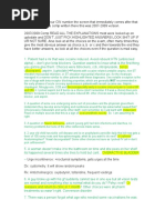 Urge Incontinence: +nocturnal Symptoms, Gets Urges All The Time DX: Cystometry: It Will Show Random Peaks RX: Anticholinergics: Oxybutynin, Tolteridine, Frequent Voidings