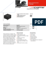 Pulse Transformer With Single Secondary Winding: IT Series