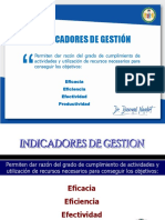 INDICADORES DE GESTION DIAPOSITIVAS- M