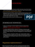 Bagi DEMOKRASI INDONESIA
