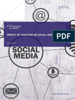 Analysys Mason Report Impact of Taxation On Social Media in Africa