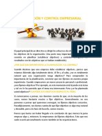 Planeación y Control Empresarial