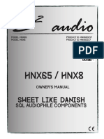 Hnx65 / Hnx8: Owner'S Manual