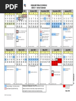 Highline Public Schools Calendar 2020-2021