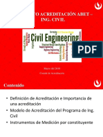 Acreditación Alumnos Programa de Ing. Civil