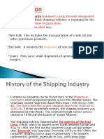 The Shipping Industry Transports Cargo Through Designated Sea Routes International Maritime Organization Broadly Classified