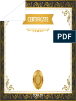 E Certificate