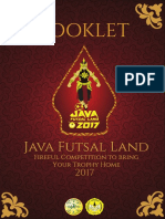 Booklet Java Futsal Land Universitas 2017