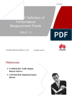 OMF000407 Definition of Performance Measurement Points ISSUE1.0