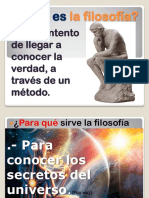 Qué Es Filosofía. Según El Mito de La Caverna.