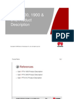 PTN 3900 1900 912 - Product Description Optix